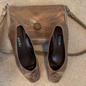 Vaneli Matching Purse & Shoes
